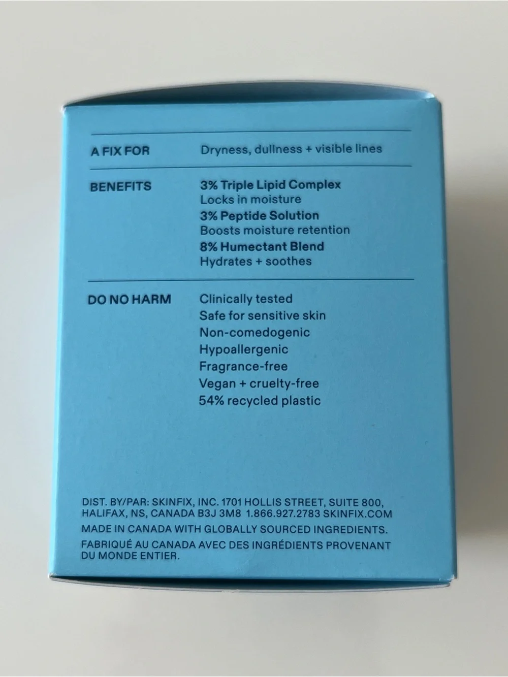 Skinfix Triple Lipid-Peptide Cream Refillable Barrier Moisturizer with Ceramides
